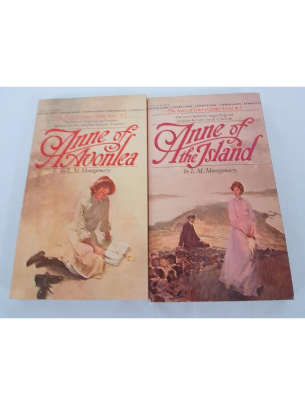 Anne of the Island & AVONLEA Book 3 & 4  by L. M. Montgomery Bantam Classic